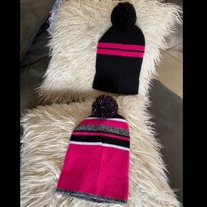 Pair of cute beanies